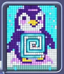 Pixel Flow уровень 502: скриншот поля