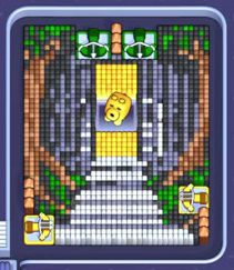 Pixel Flow level 1518: screenshot of the board