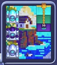 Pixel Flow уровень 2395: скриншот поля