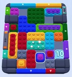Color Block Jam 레벨 1656 / 2646: 보드 스크린샷
