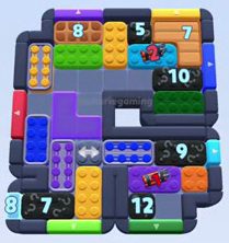 Color Block Jam fase 1493 / 2403: print do tabuleiro