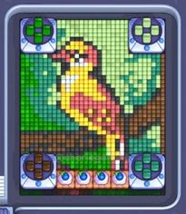 Pixel Flow Level 620: Screenshot des Spielfelds
