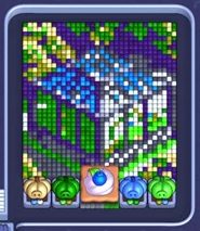 Pixel Flow уровень 2049: скриншот поля