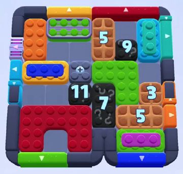 Color Block Jam 1230 / 1232 / 2116. bölüm: tahtanın ekran görüntüsü