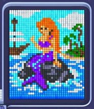 Pixel Flow level 1840: screenshot of the board