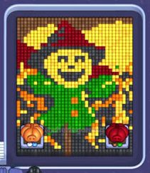 Pixel Flow level 1236: screenshot of the board