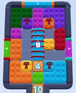 Color Block Jam уровень 442 / 836: скриншот поля