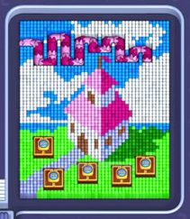 Pixel Flow level 1249: screenshot of the board