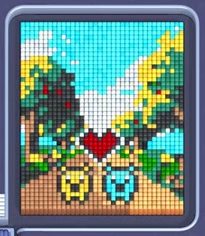 Pixel Flow Level 647: Screenshot des Spielfelds