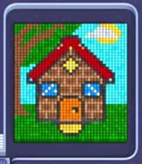 Pixel Flow level 850: screenshot of the board