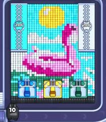 Pixel Flow level 1611: screenshot of the board