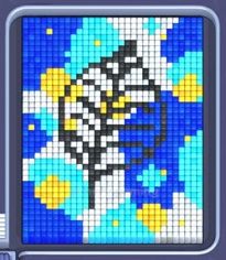 Pixel Flow уровень 248: скриншот поля