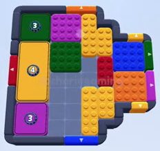 Color Block Jam 1434. bölüm: tahtanın ekran görüntüsü