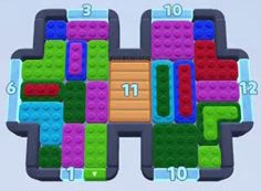 Color Block Jam 237. bölüm: tahtanın ekran görüntüsü