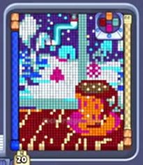 Pixel Flow level 764: screenshot of the board
