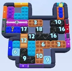 Color Block Jam 1633 / 2544. bölüm: tahtanın ekran görüntüsü