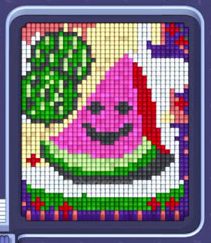 Pixel Flow level 1515: screenshot of the board