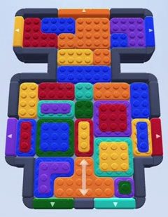 Color Block Jam bölümü: tahtanın ekran görüntüsü
