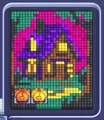 Pixel Flow level 846: screenshot of the board