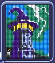 Pixel Flow ステージ 1583：盤面のスクリーンショット