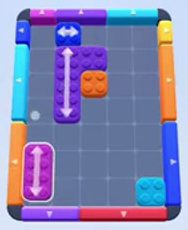 Niveau de Color Block Jam : capture du plateau