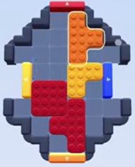 Niveau de Color Block Jam : capture du plateau