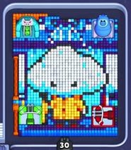 Pixel Flow уровень 2230: скриншот поля