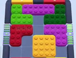 Color Block Jam fase 93: print do tabuleiro