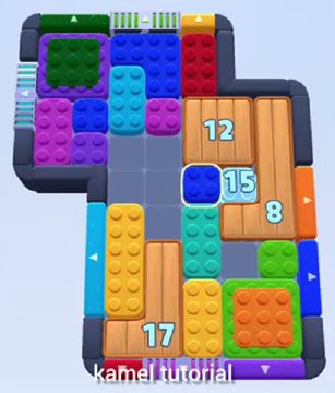 Color Block Jam 288. bölüm: tahtanın ekran görüntüsü