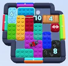 Color Block Jam level 977 / 978: screenshot of the board