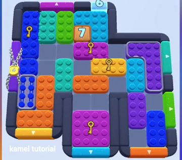 Color Block Jam 레벨 1331 / 1334 / 1347: 보드 스크린샷