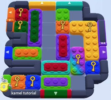 Color Block Jam 625. bölüm: tahtanın ekran görüntüsü