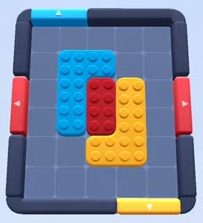 Color Block Jam ステージ 3：盤面のスクリーンショット