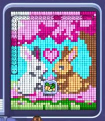 Pixel Flow ステージ 1484：盤面のスクリーンショット