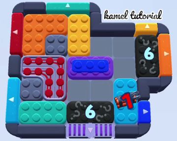 Color Block Jam 레벨 1293 / 1710: 보드 스크린샷