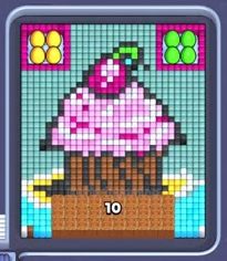 Pixel Flow Level 607: Screenshot des Spielfelds