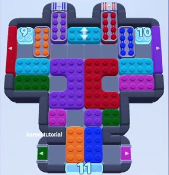 Color Block Jam 레벨 1319 / 1320 / 1323: 보드 스크린샷