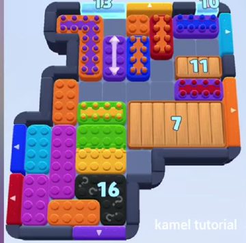 Color Block Jam 1071 / 1975. bölüm: tahtanın ekran görüntüsü