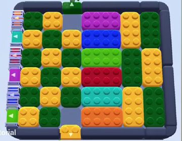 Color Block Jam 1154. bölüm: tahtanın ekran görüntüsü