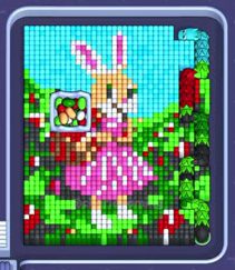 Pixel Flow level 1388: screenshot of the board