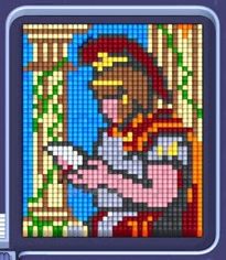 Pixel Flow level 915: screenshot of the board