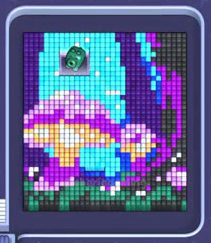 Pixel Flow level 1343: screenshot of the board