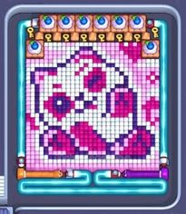 Pixel Flow Level 697: Screenshot des Spielfelds