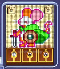 Pixel Flow level 1240: screenshot of the board