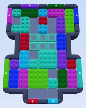 Color Block Jam 217 / 605 / 1055. bölüm: tahtanın ekran görüntüsü