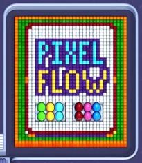 Pixel Flow level 919: screenshot of the board