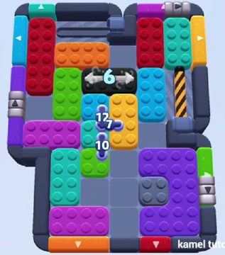 Color Block Jam 레벨 1372 / 1375 / 1384: 보드 스크린샷