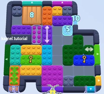 Color Block Jam ステージ 1539 / 1542 / 1544 / 1545 / 1549：盤面のスクリーンショット