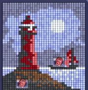 Pixel Flow level 1234: screenshot of the board