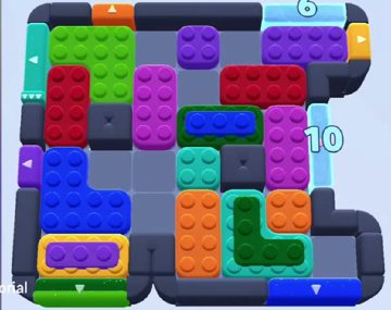 Color Block Jam 레벨 1166 / 1170 / 1172: 보드 스크린샷